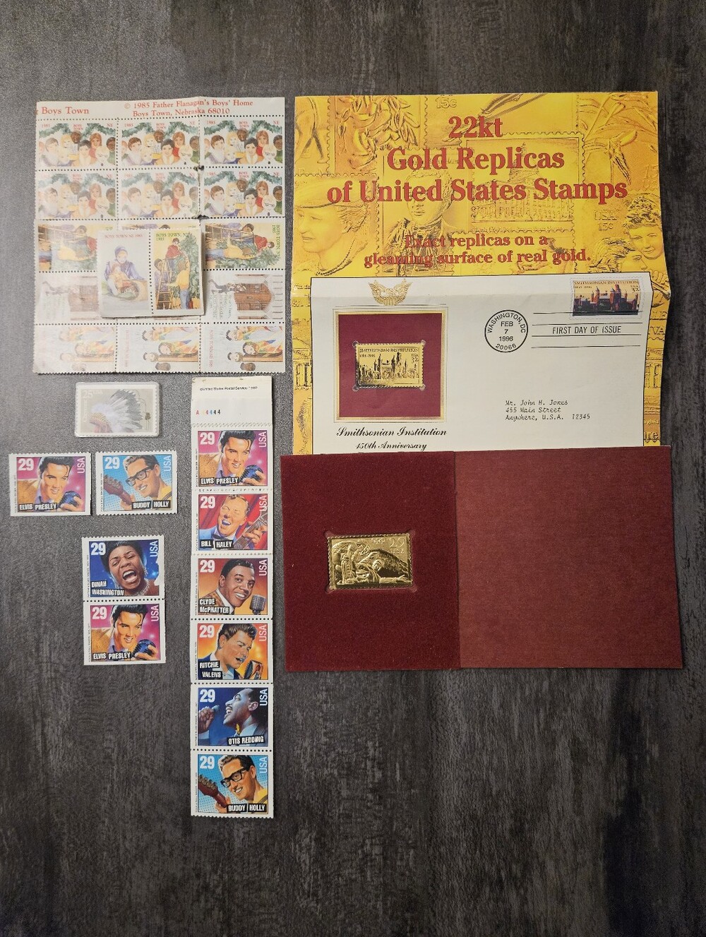 Vintage Collectible Stamp Lot